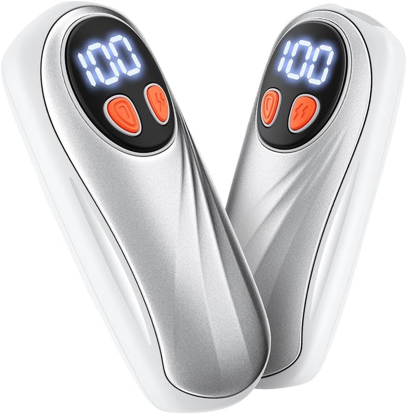 KILeap Hand Warmers Rechargeable 2 Pack, 6000mAh Electric Hand Warmers, 5-Level Heating with Battery Display, Reusable Portable Pocket Heater, Gifts for Christmas, Outdoor, Golf, Travel, Hunting, Camping - Image 1